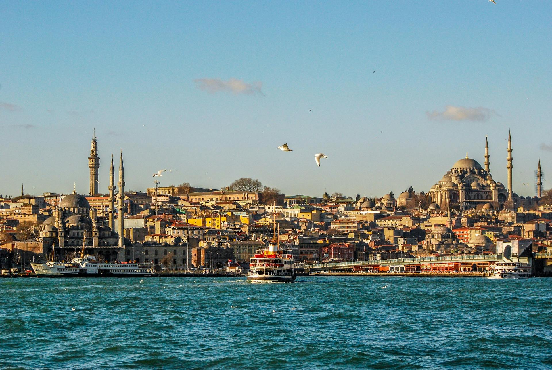 Unsplash, Турция, море, мечеть