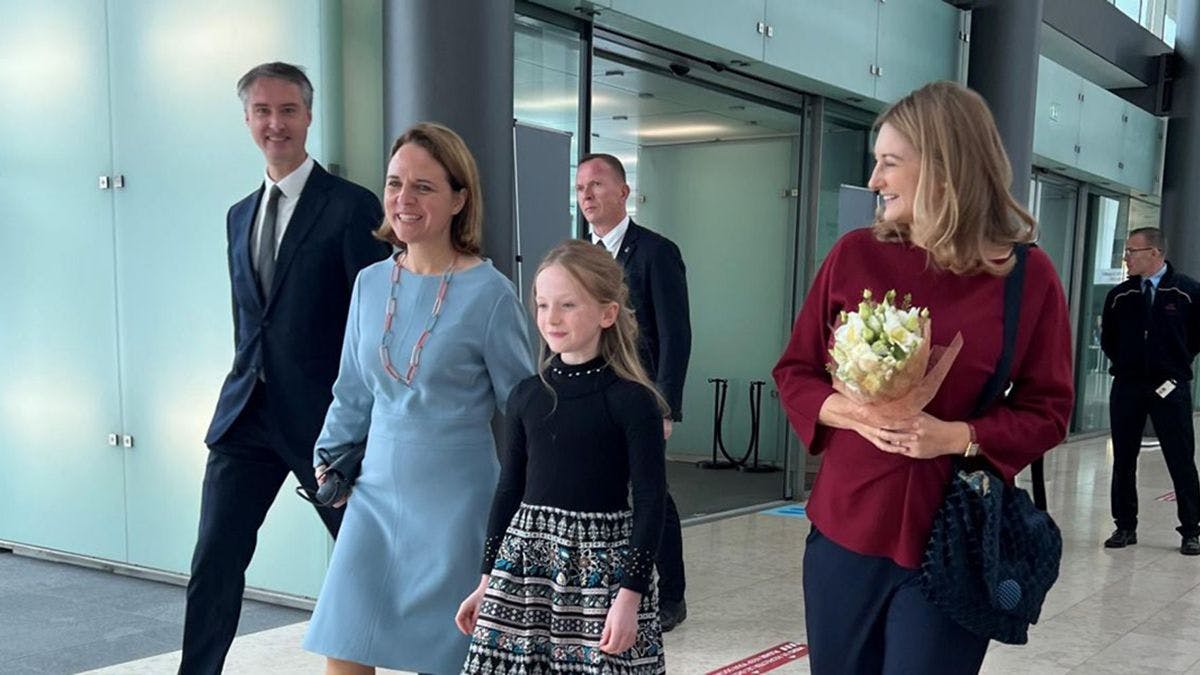 The Grand Duchess and the Minister of Family Affairs attended the orientation day in Luxembourg