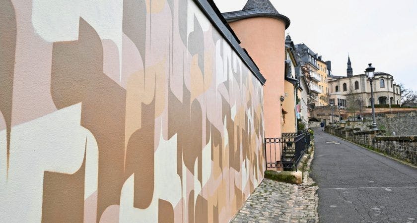 В Люксембурге стрит-арт сочетается с наследием ЮНЕСКО