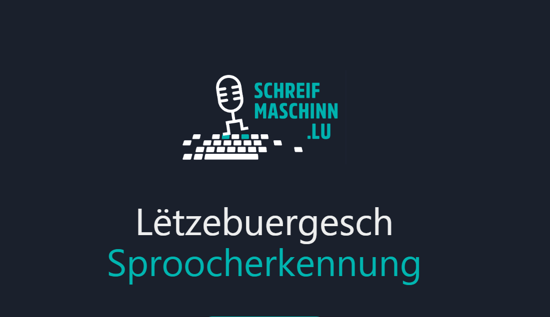 Voice recognition app created for Luxembourgish