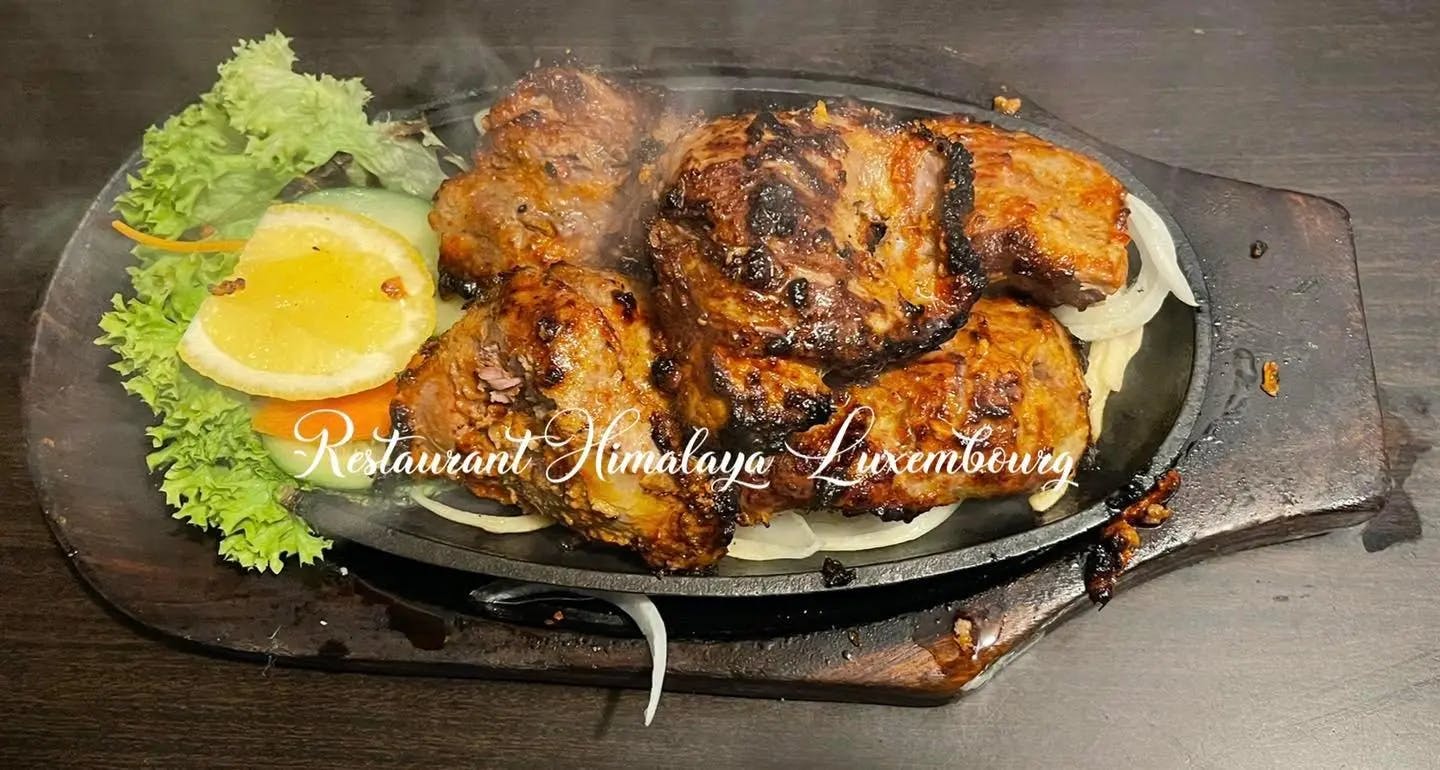 hot roasted chicken with lemon