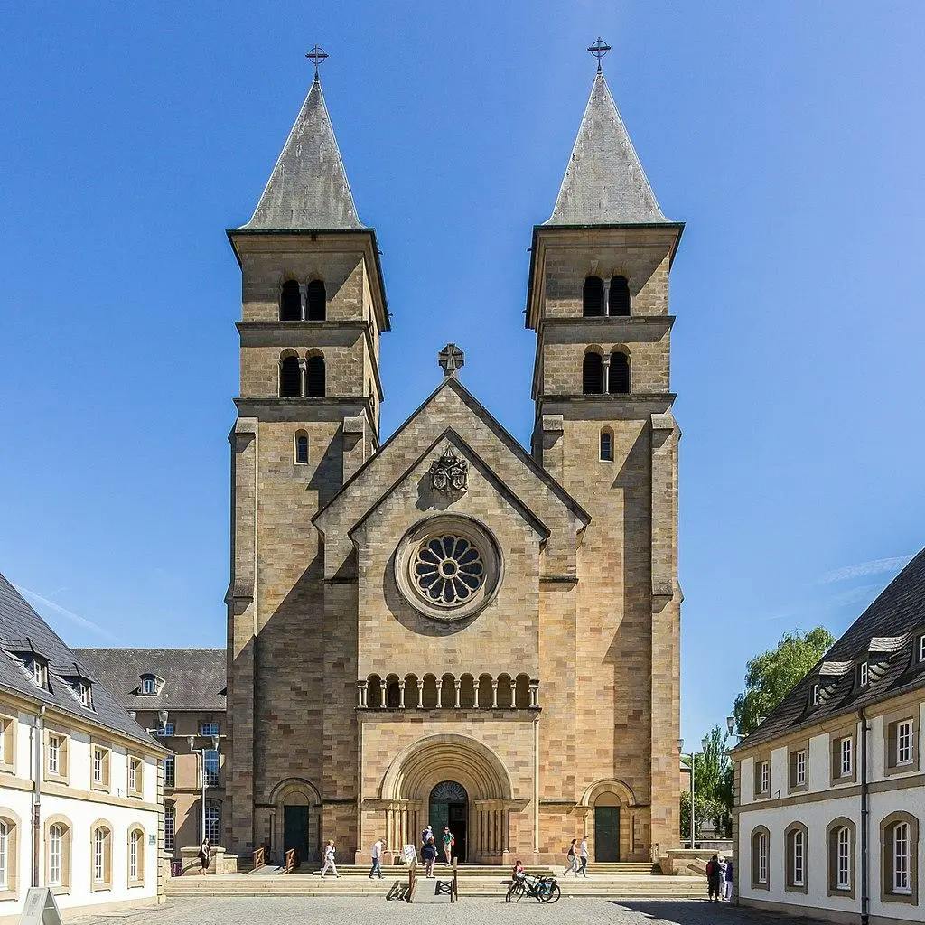 Abbey of Echternach. Source: Wikipedia