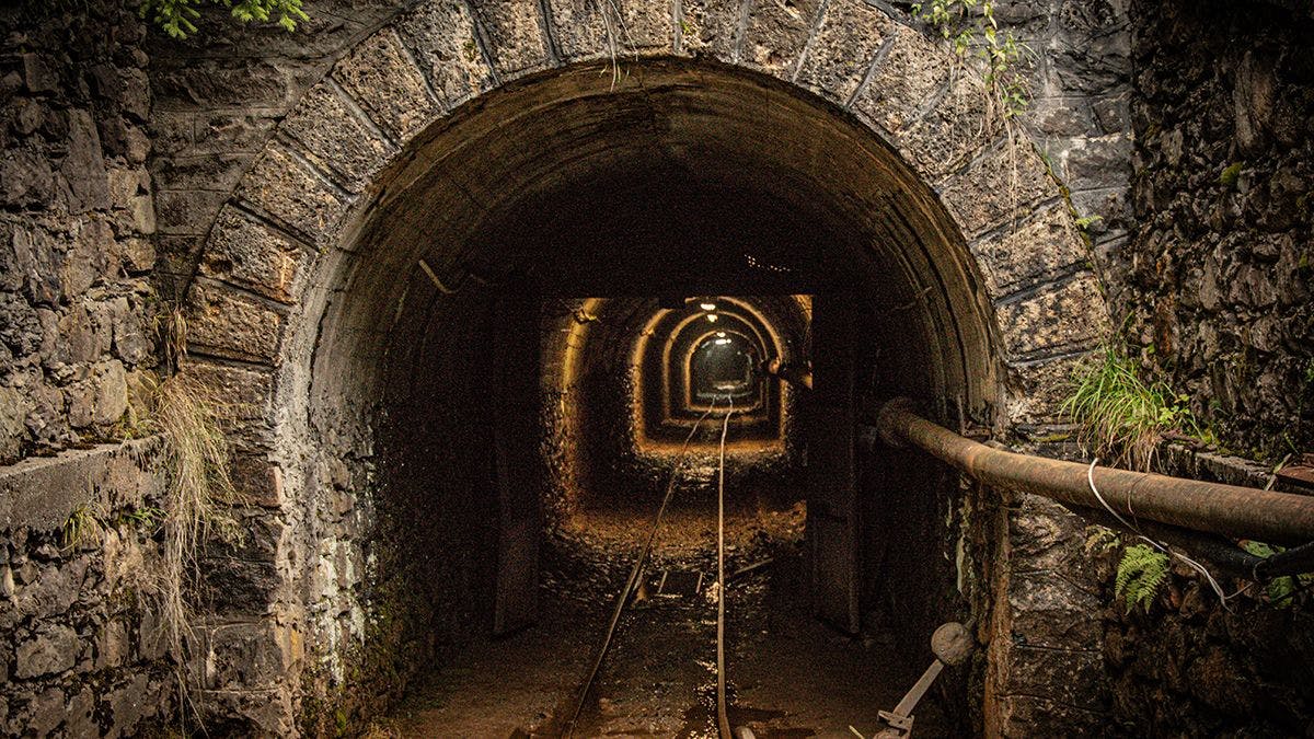 Underground mine tour in Upper Martelange