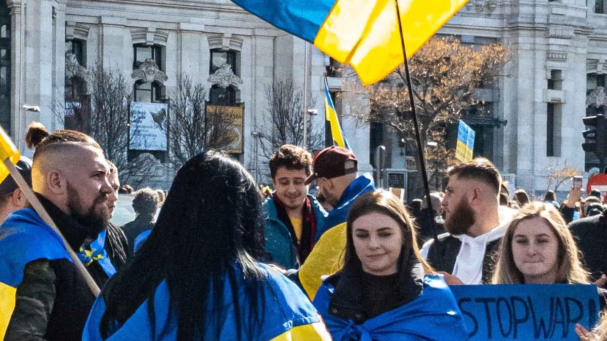 Еще один митинг в поддержку Украины прошел в Люксембурге