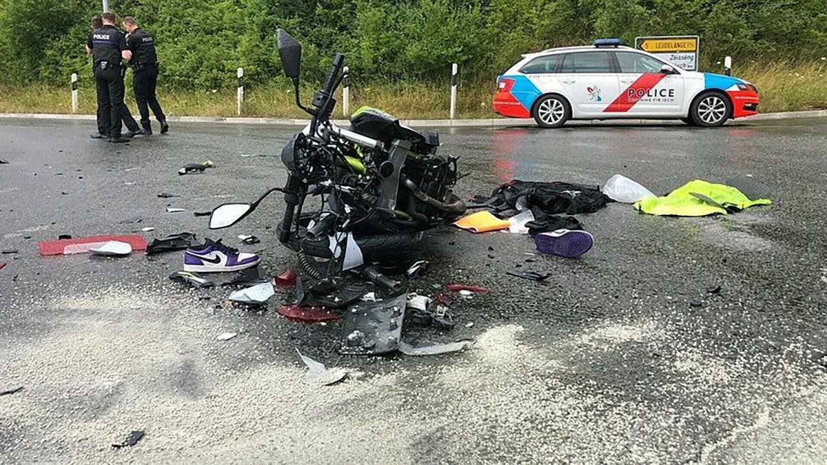 Мотоциклист серьёзно пострадал на трассе N4