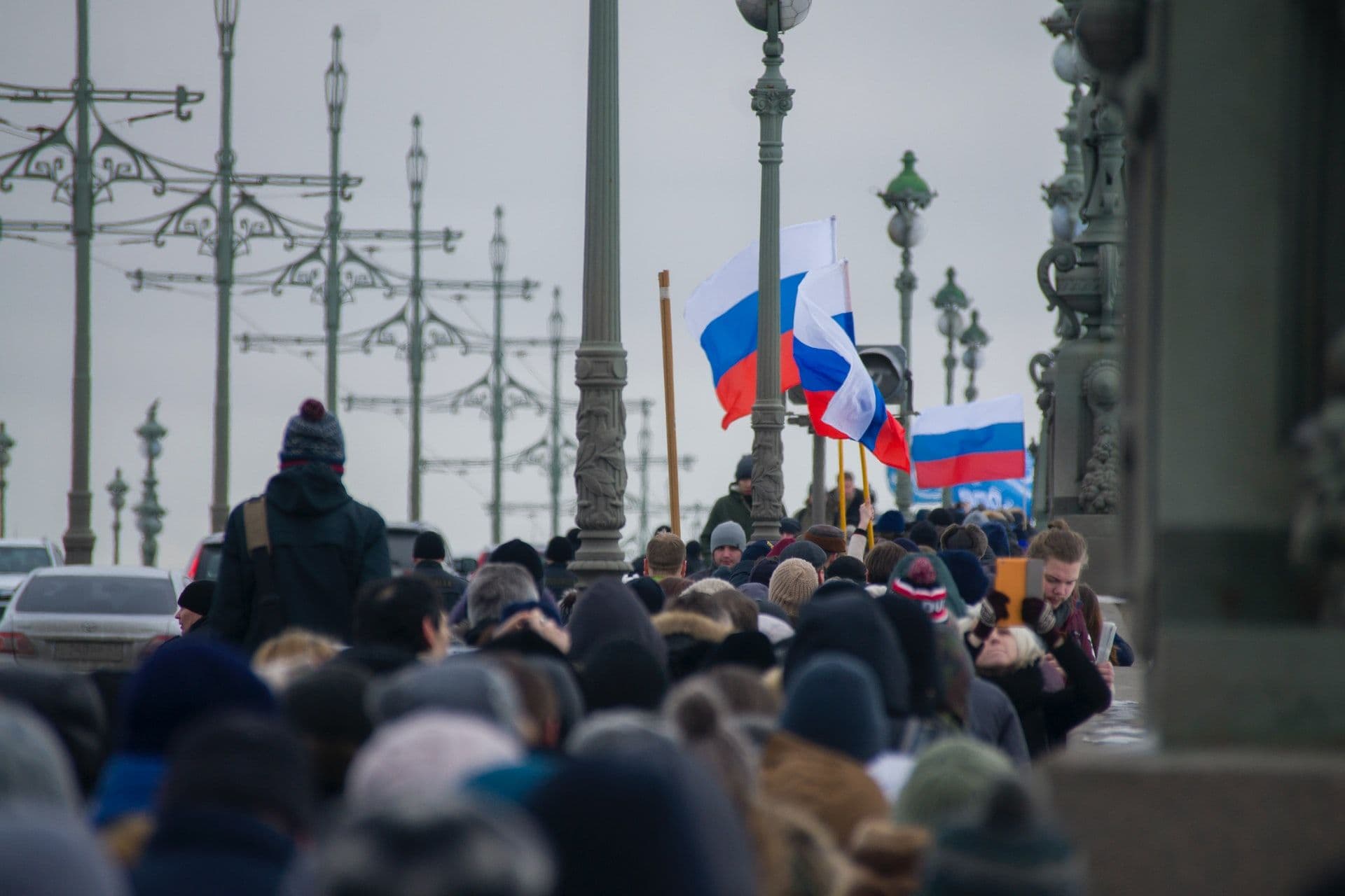 В России задержали свыше 1 000 человек за участие в митингах