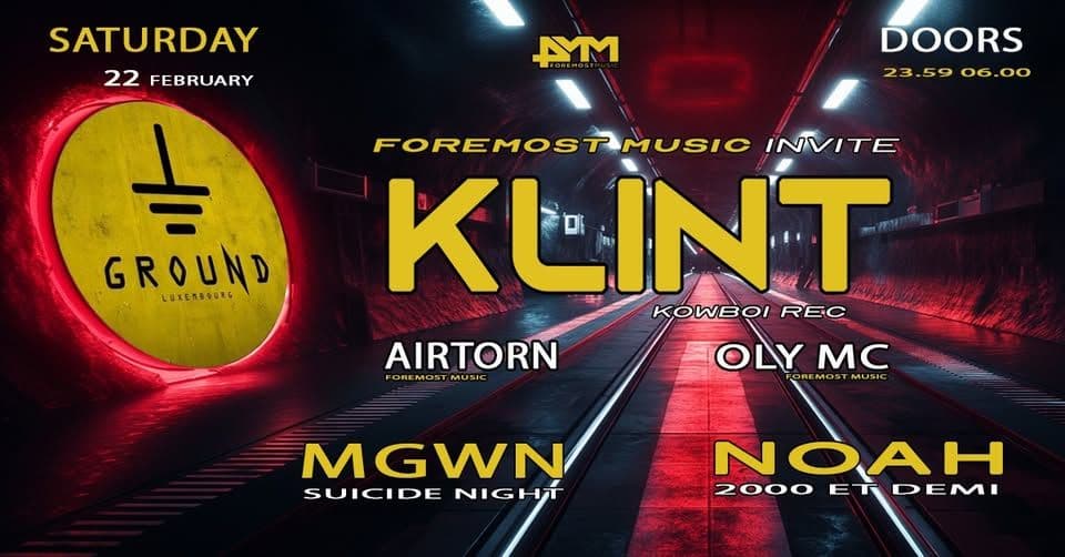 KLINT invited by Foremost Music