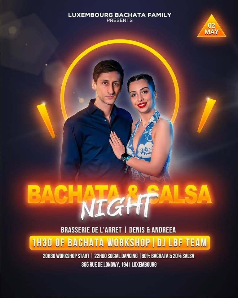 Bachata & Salsa Night hosted by LBF