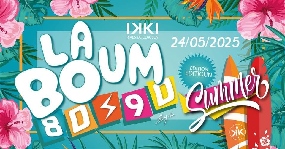 THE PARTY • 80's \n 90's • SUMMER EDITION • IKKI LUXEMBOURG