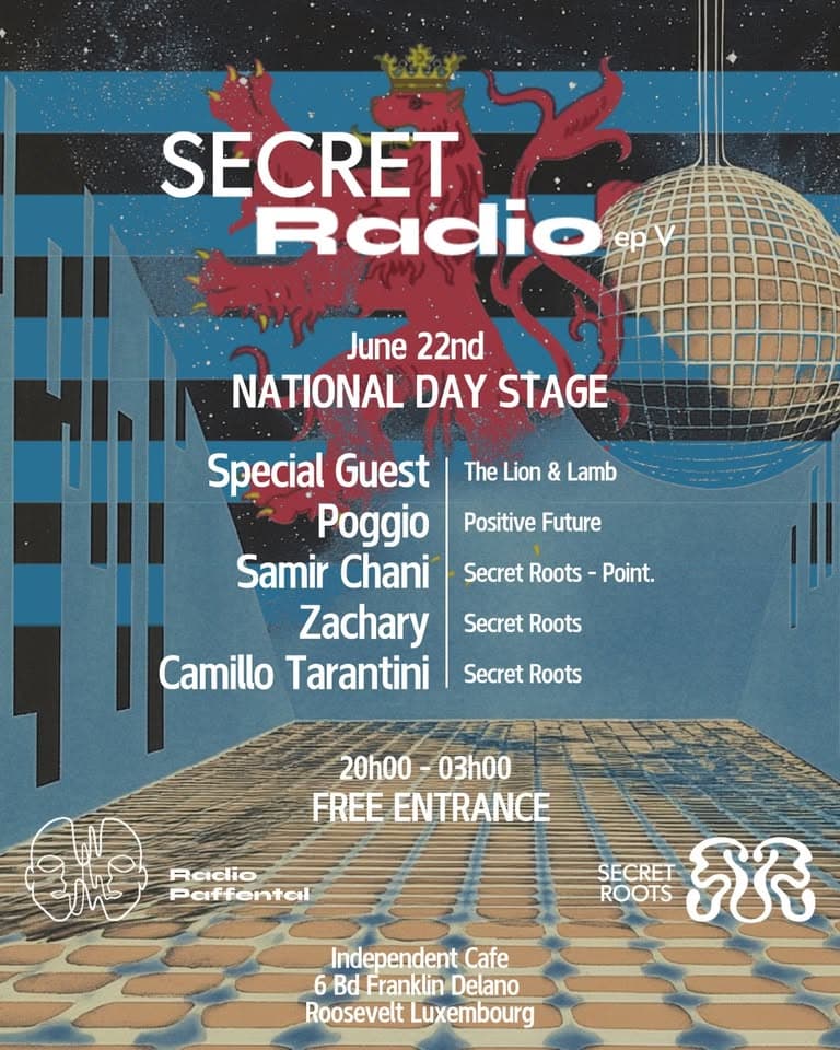 Secret Radio: Duke's Nighttime Open-Air Street Stage