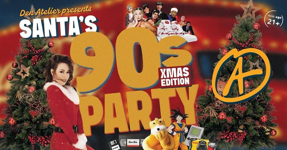90s Party Christmas Edition I Luxembourg