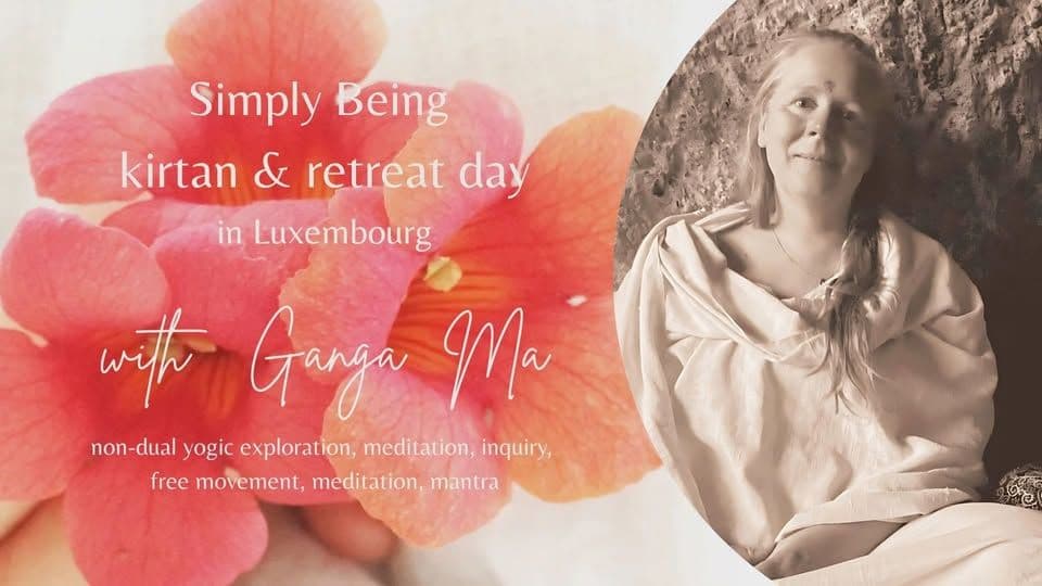 Просто быть: Киртан в пятницу вечером и однодневный ретрит в воскресенье.