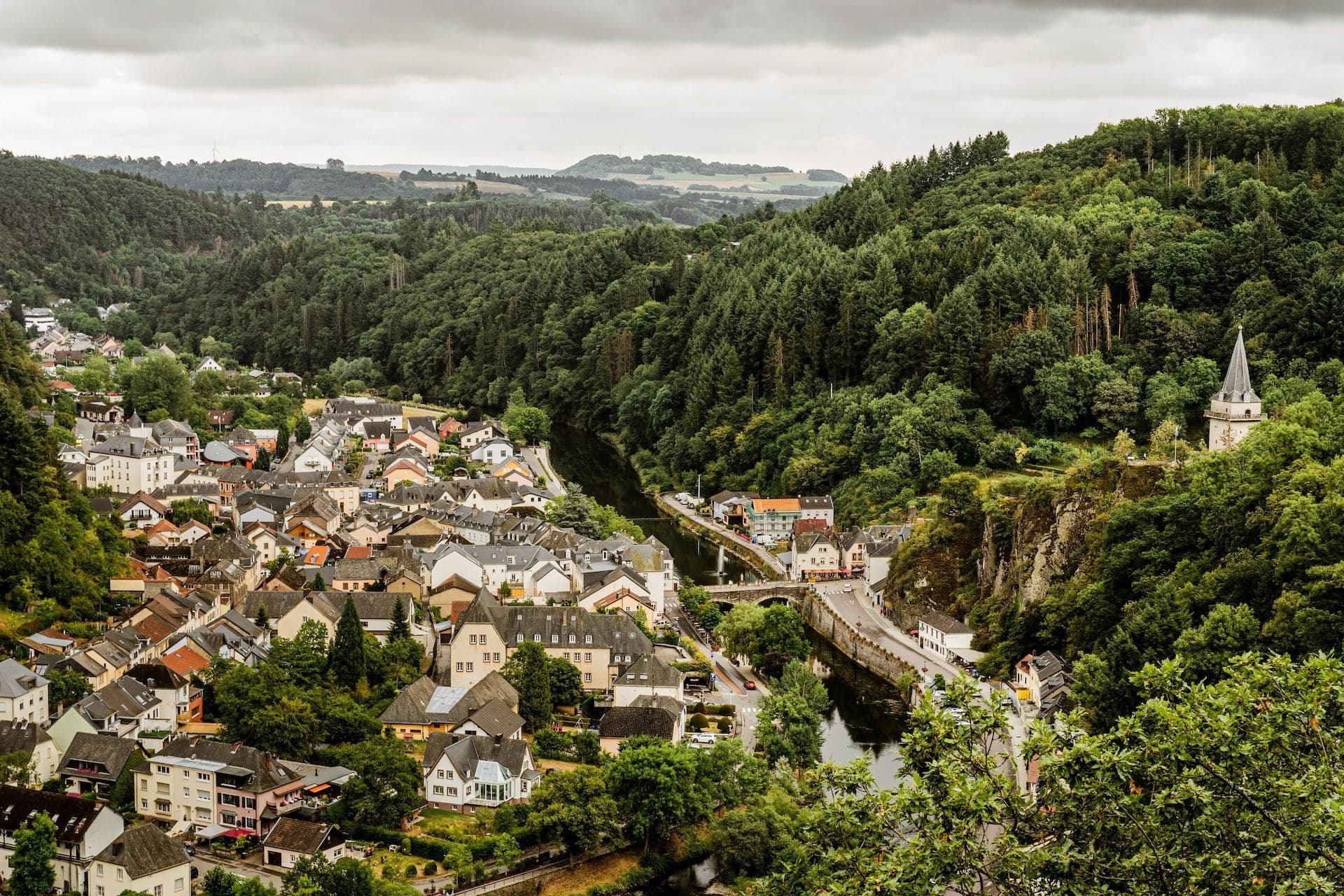 Schöne Orte in Luxemburg zu besuchen