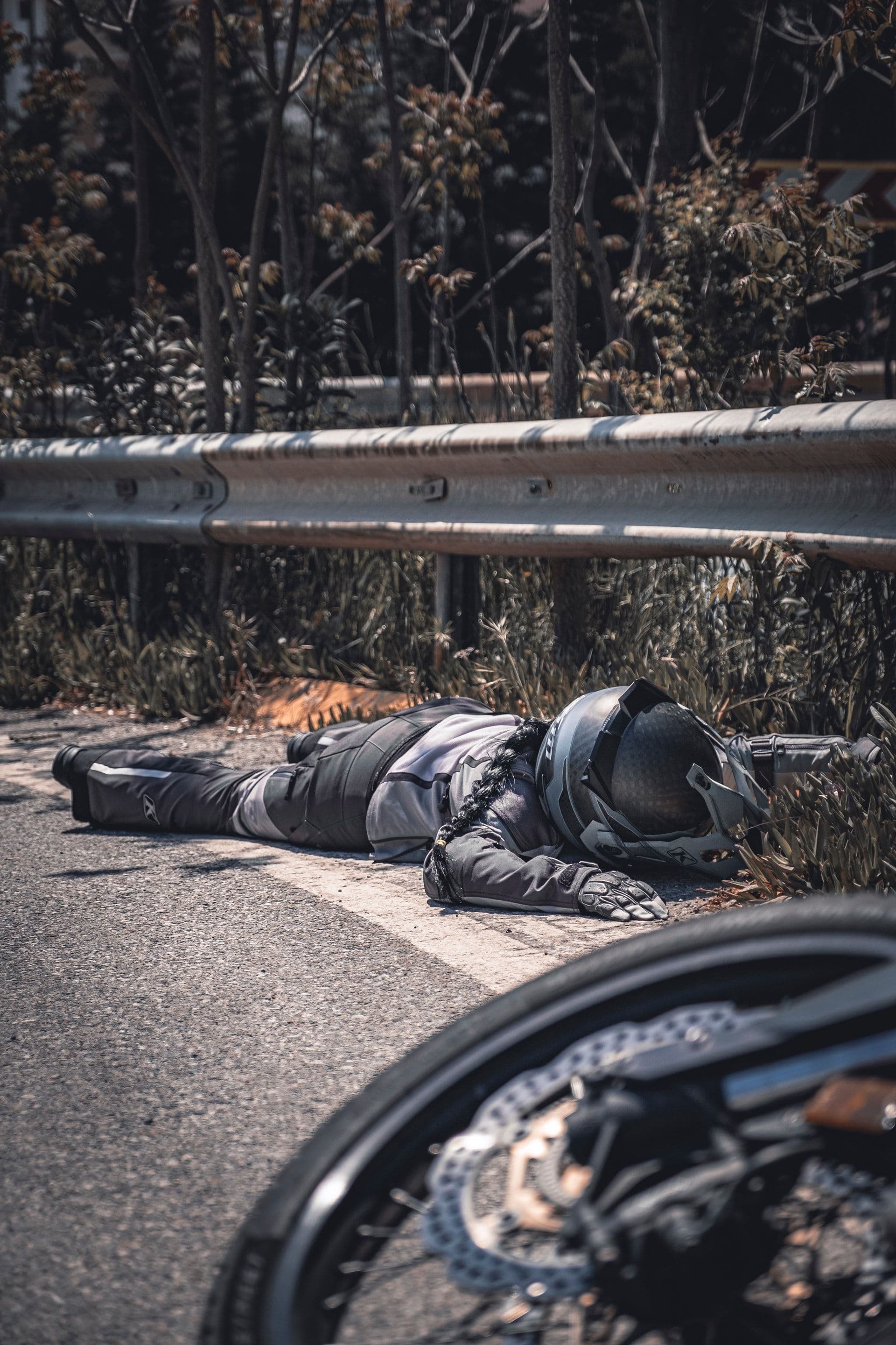 Motorcyclist from Germany dies in a road accident on A1