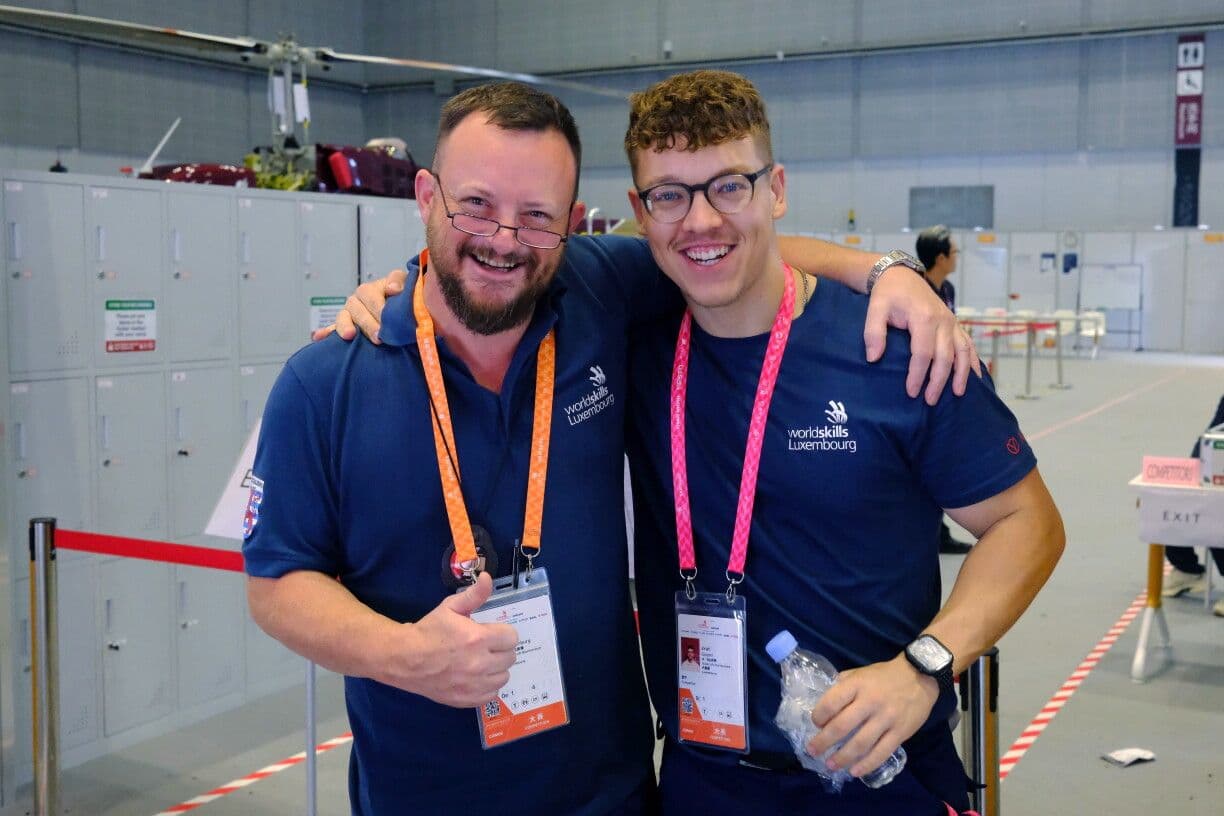 Loïc Perrin and Jannik Bares, WorldSkills 2026