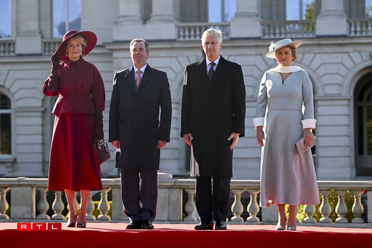 Grand Duke Guillaume in Belgium