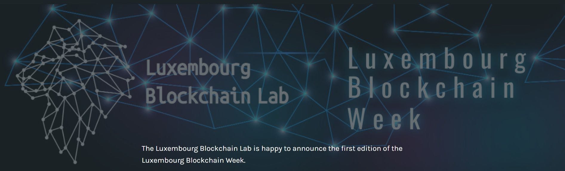В апреле откроется первая Люксембургская Неделя блокчейнов