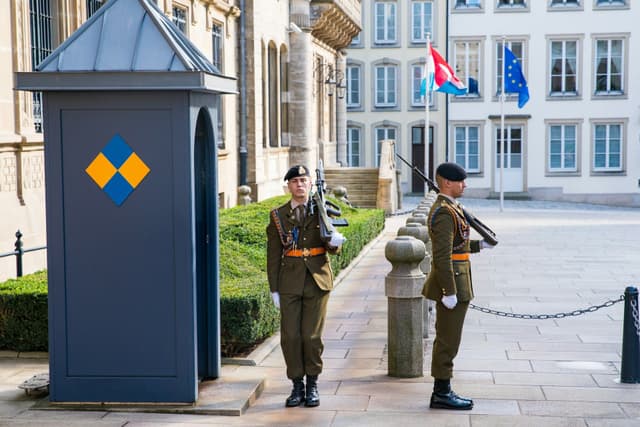 Luxembourg military forces and national army