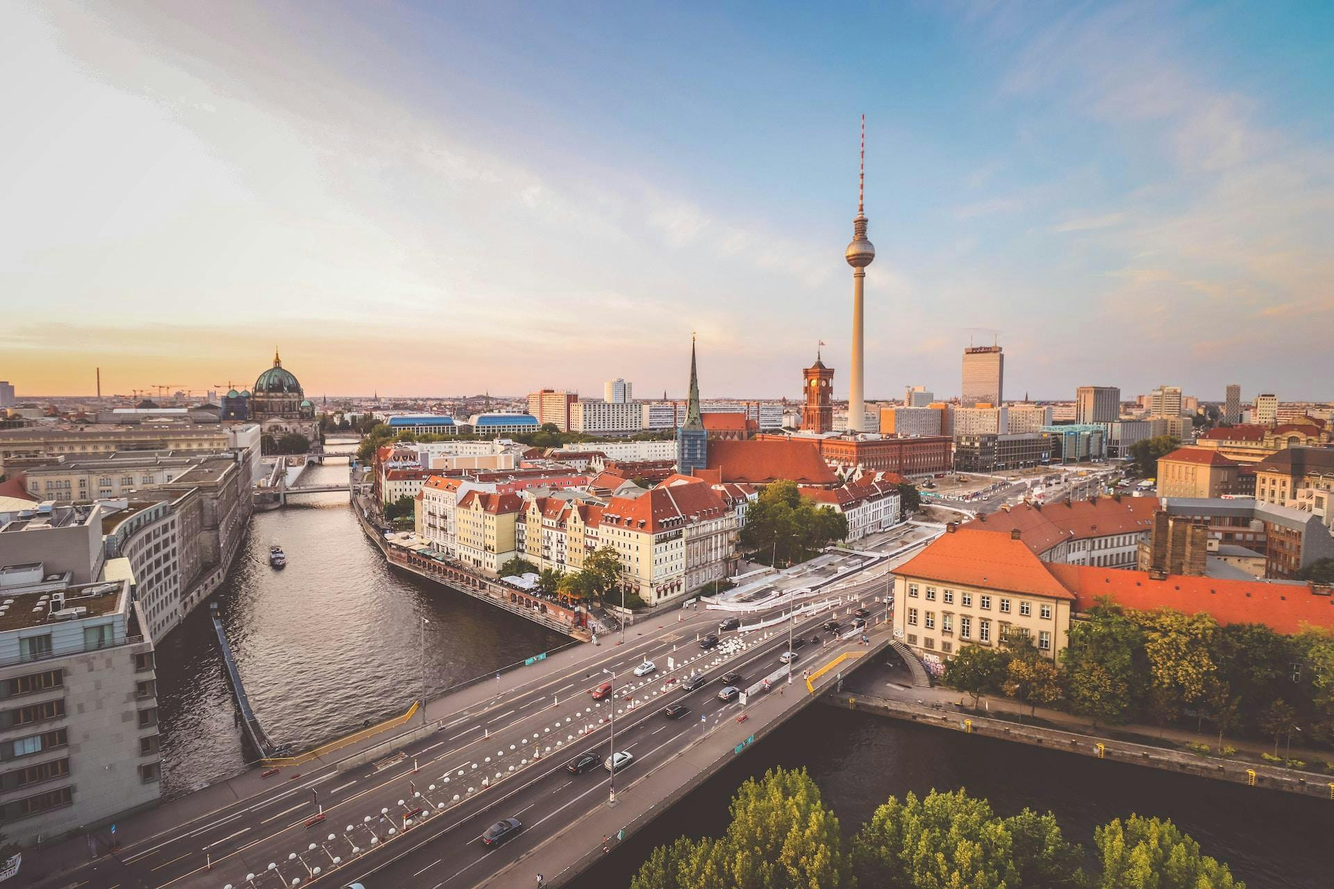Best cities to work, streets of Berlin