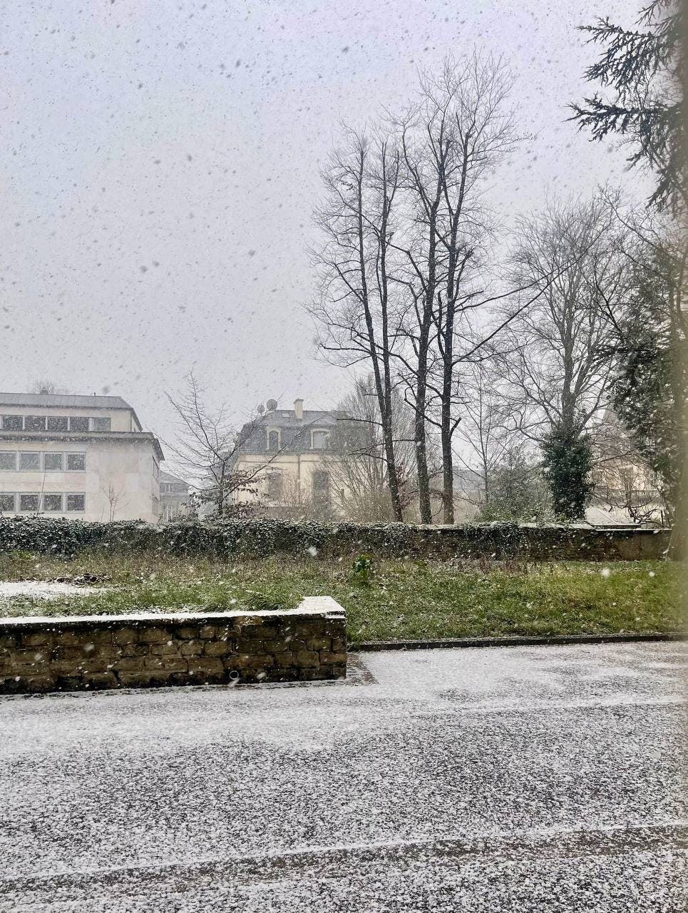 Снегопад накроет Люксембург